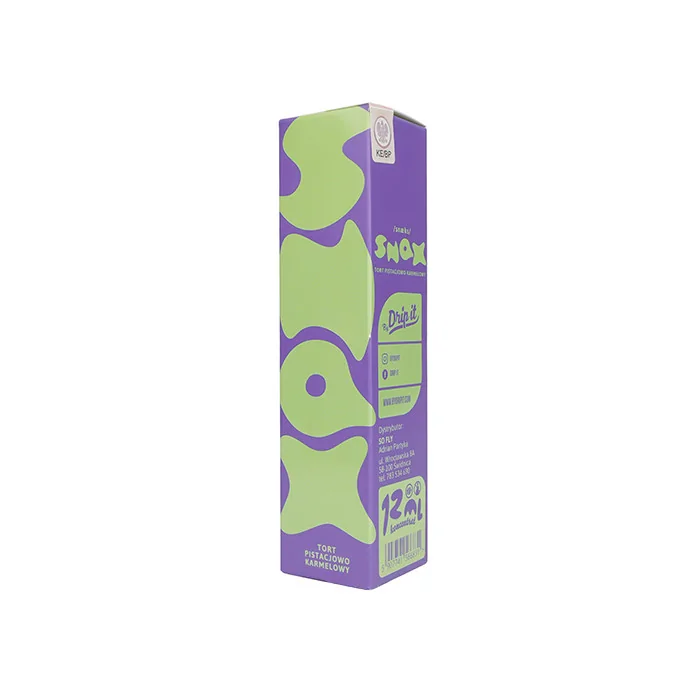 Snax Longfill 12 ml Tort Pistacjowo Karmelowy