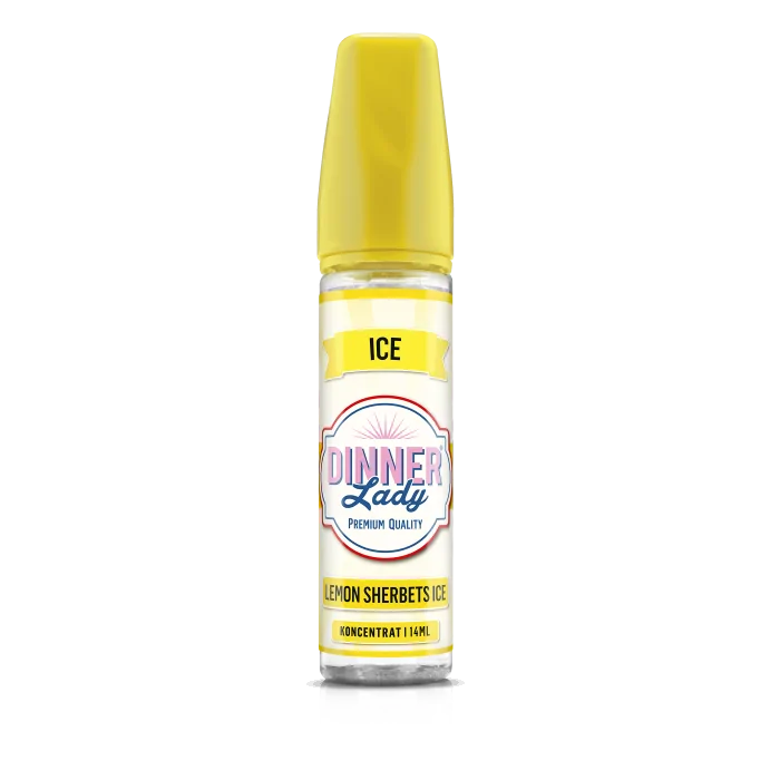 DINNER LADY LONGFILL 14ml/60ml LEMON SHERBETS ICE