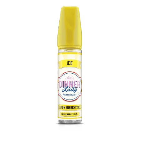 DINNER LADY LONGFILL 14ml/60ml LEMON SHERBETS ICE