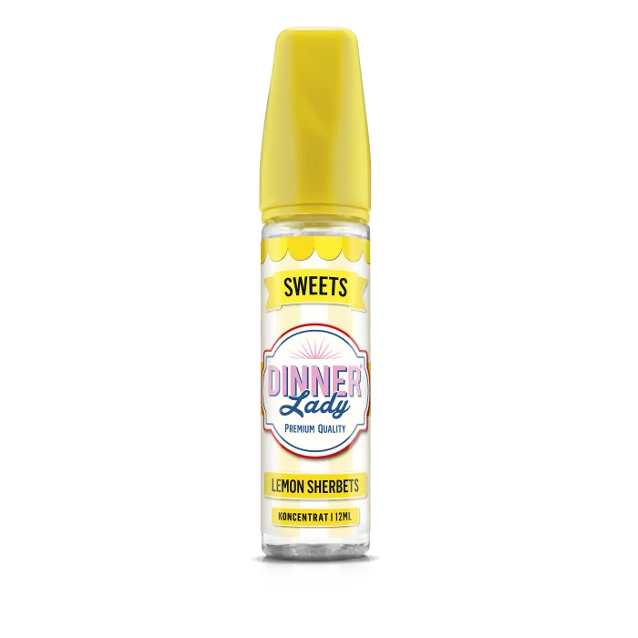 DINNER LADY LONGFILL 12ml/60ml LEMON SHERBETS