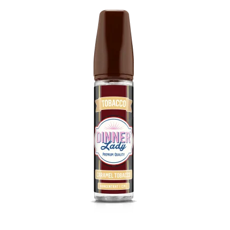 DINNER LADY LONGFILL 12ml/60ml CARAMEL TOBACCO