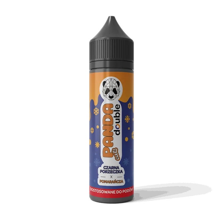 Panda Eats Double Longfill 10 ml Czarna Porzeczka Pomarańcza