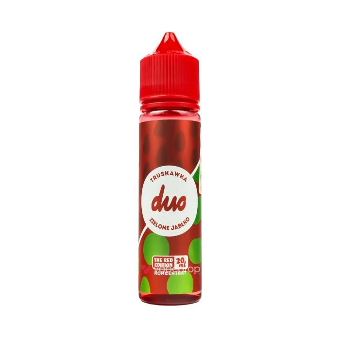 Duo Red Edition 20 ml Truskawka Zielone Jabłko