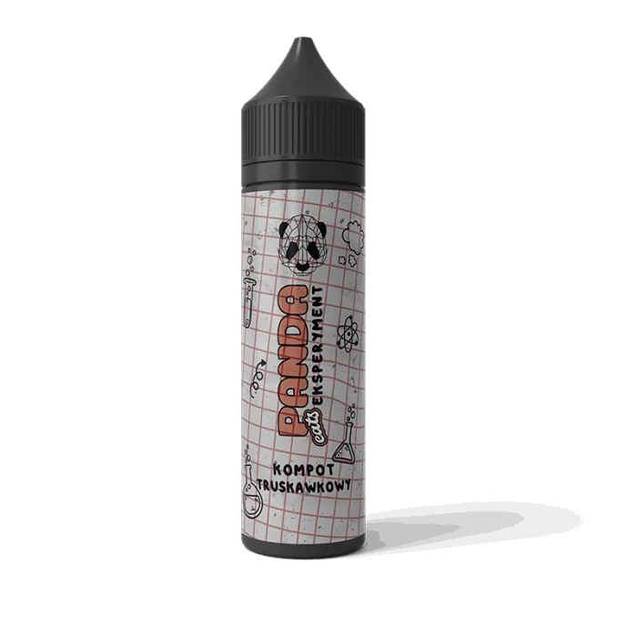 Panda Eksperyment Longfill 10 ml Kompot Truskawkowy