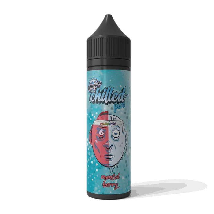 BeMyJuice Chilled Face Rainbow Longfill 10 ml Menthol Berry