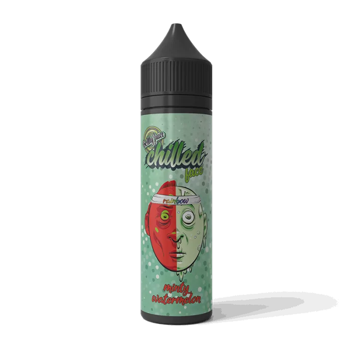 BeMyJuice Chilled Face Rainbow Longfill 10 ml Minty Watermelon