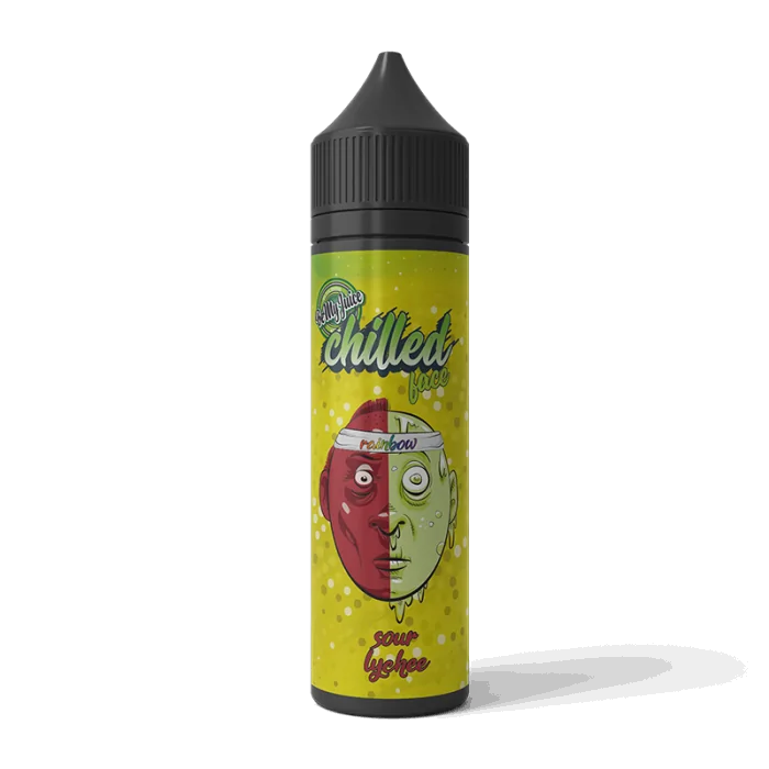 BeMyJuice Chilled Face Rainbow Longfill 10 ml Sour Lychee