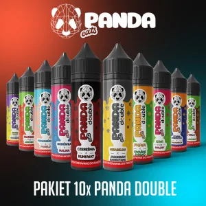 Pakiet 10x Panda Eats Double Longfill 10 ml