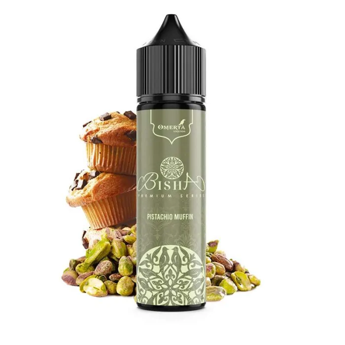 Omerta Longfill 10 ml Bisha Pistachio Muffin