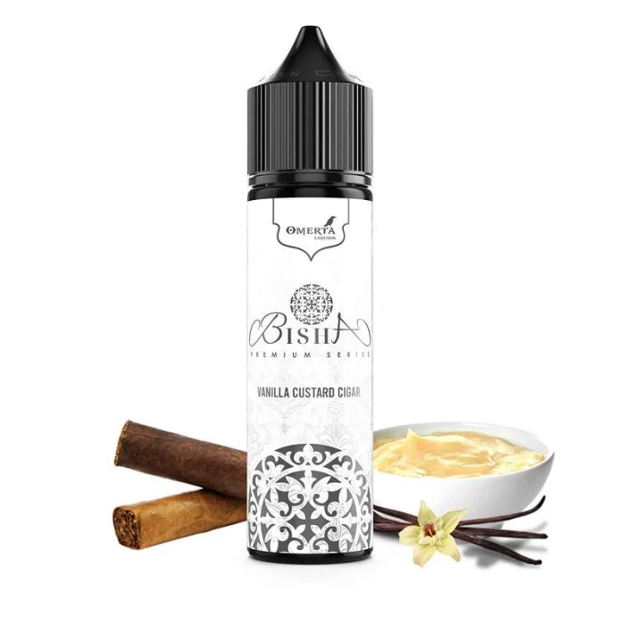 Omerta Longfill 10 ml Bisha Vanilla Custard Cigar