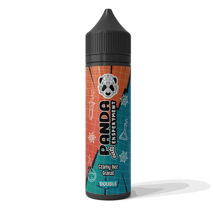 Panda Eksperyment Double V2 Longfill 10 ml Czarny Bez Granat