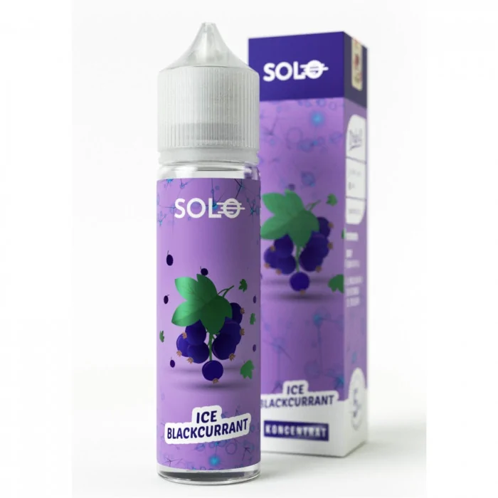 Solo Longfill 5 ml Ice Blackcurrant