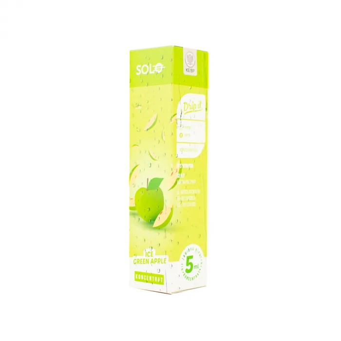 Solo Longfill 5 ml Ice Green Apple