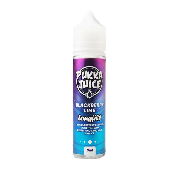 Pukka Juice Longfill 9 ml Blue Blackberry Lime